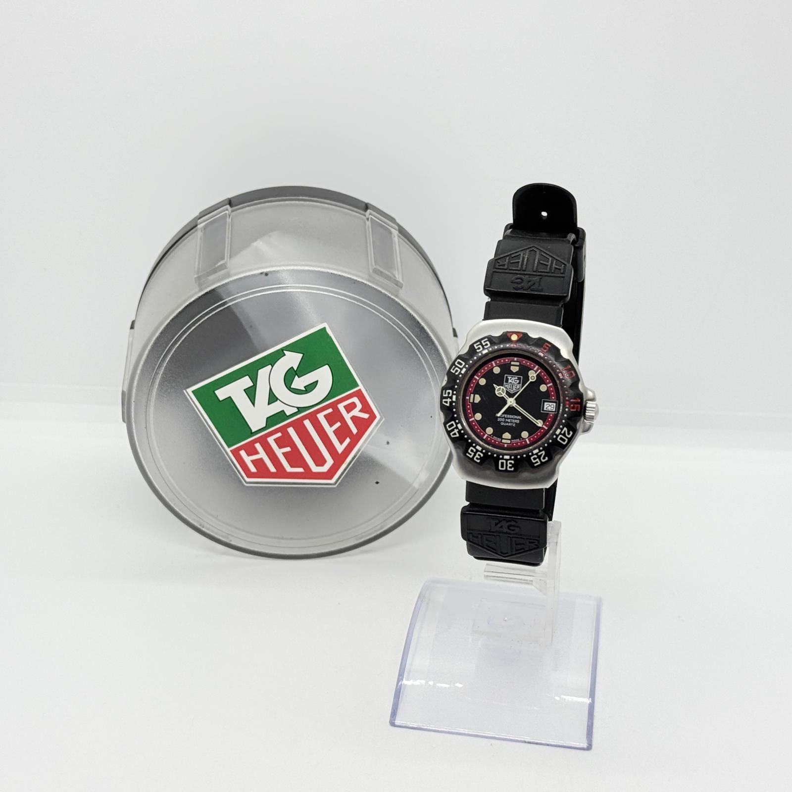 TAG HEUER タグホイヤー フォーミュラ1 SS/ラバー WA1214 ブラック QZ