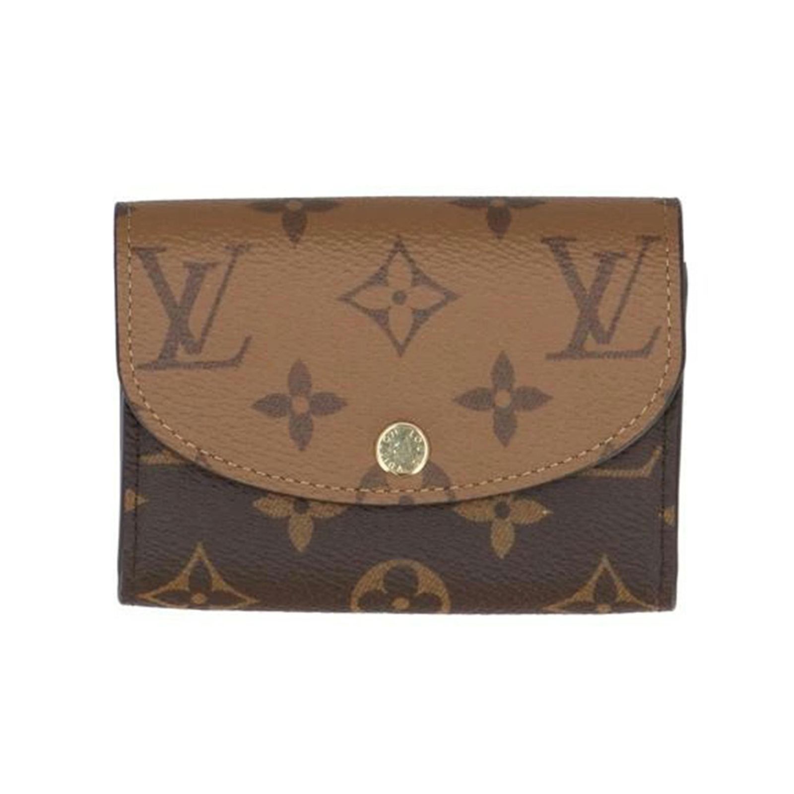 LOUIS VUITTON ポルトモネ・ロザリ/モノグラム・リバース M82333 Aランク 40