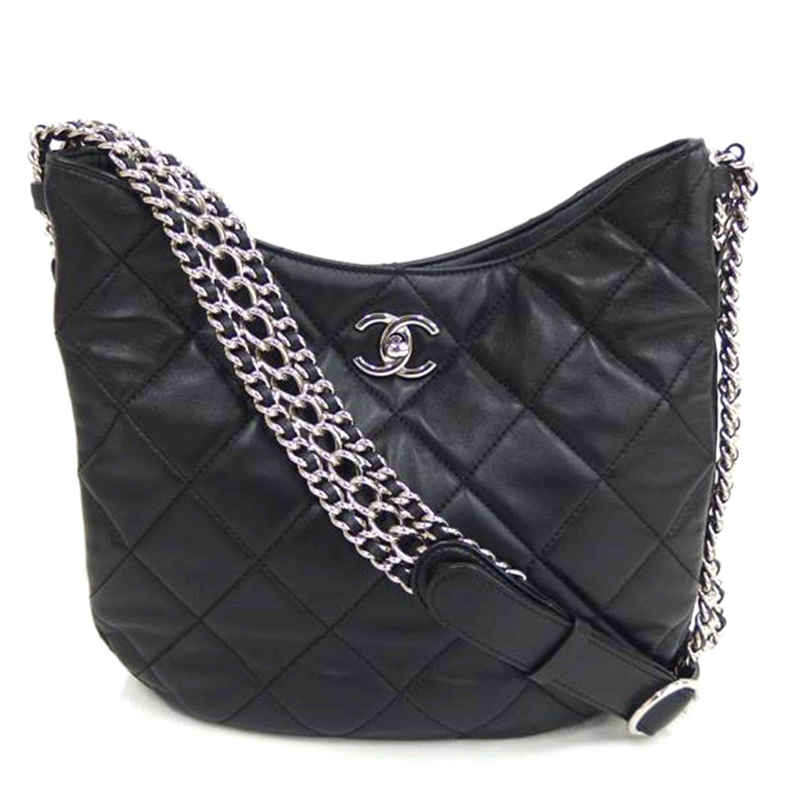 CHANEL マトラッセホーボーバックチェーンショルダー/ラムスキン AS3101 SAランク 82 337,050円