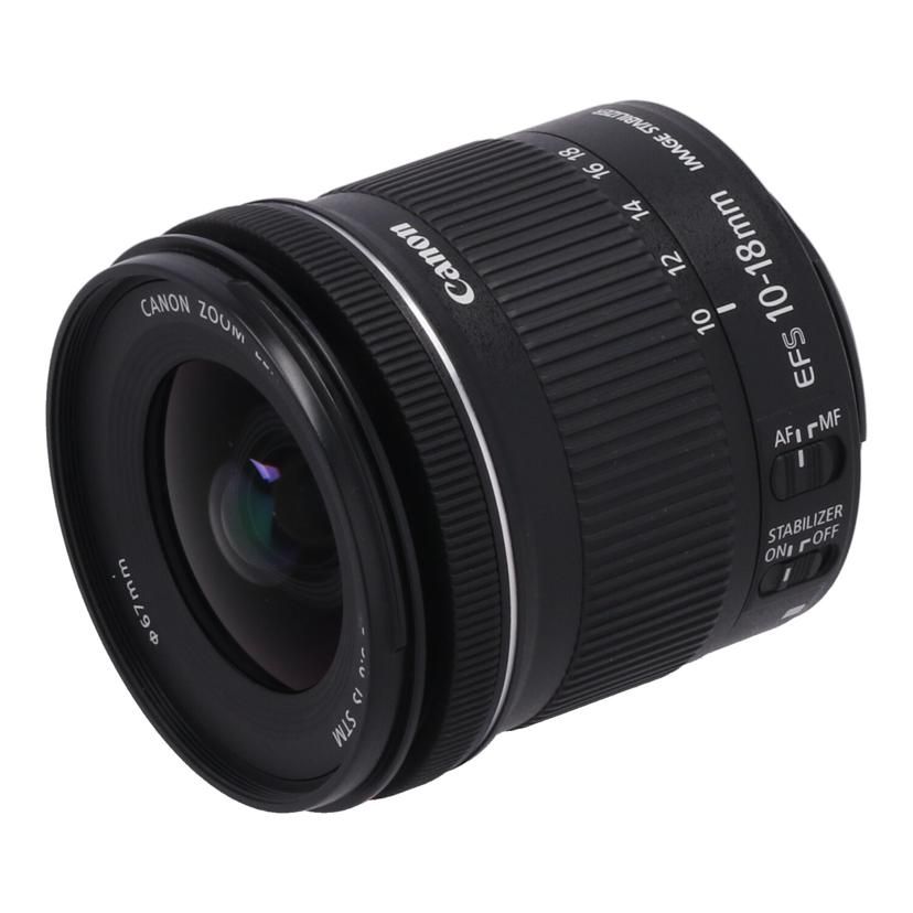 Canon 交換レンズ/10－18mm EF-S10-18mm F4.5-5.6 IS STM ABランク 82 15,522円