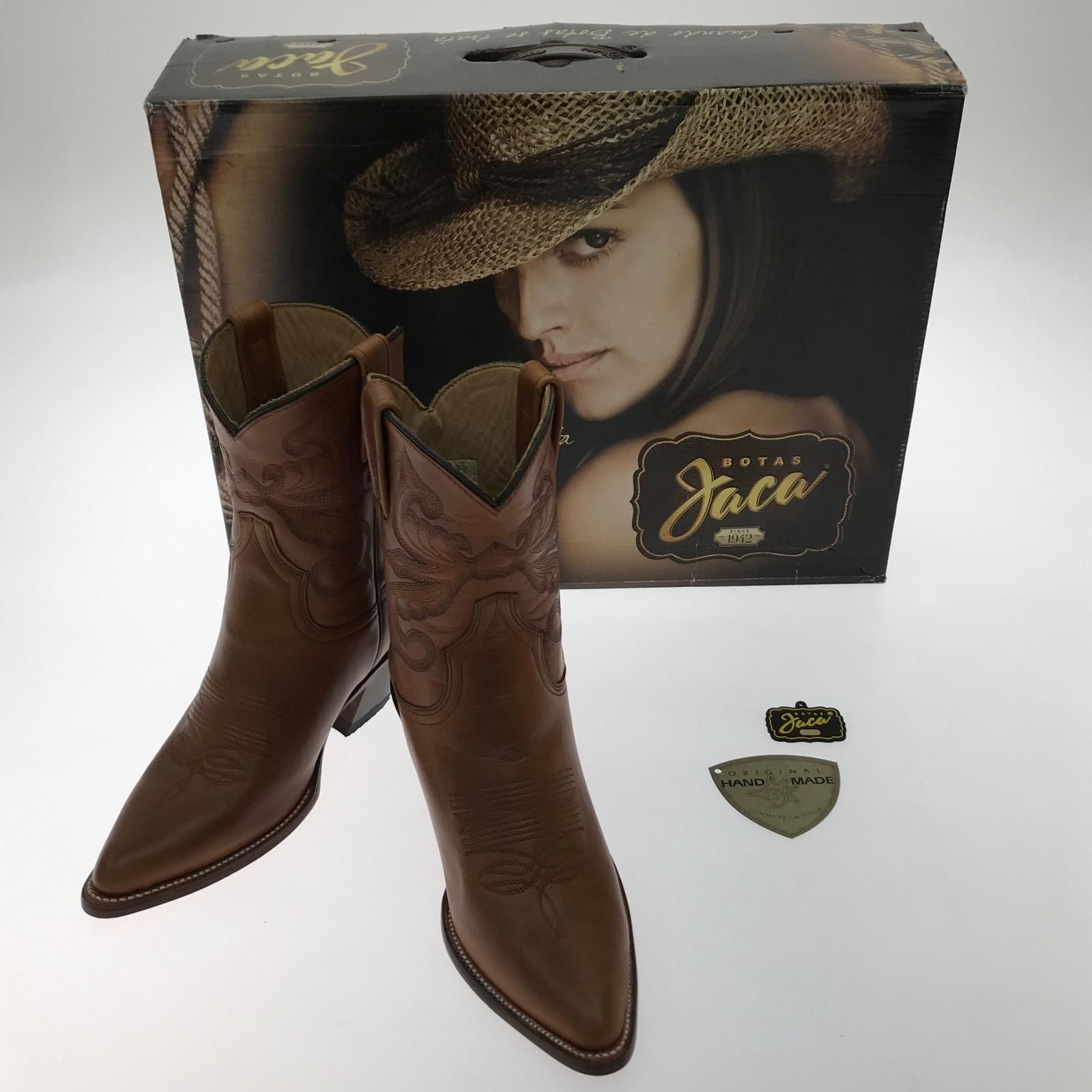 BOTAS JACA ハカ ブーツ ウェスタンブーツ レディース SIZE 24cm 13443 22574 ブラック
