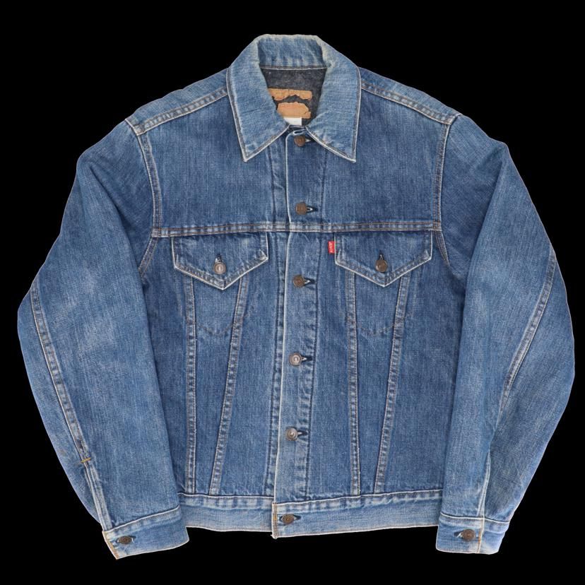 Levi's 80－90's/505/4th/ブランケット/USA製/裏ボタン525/スモールe