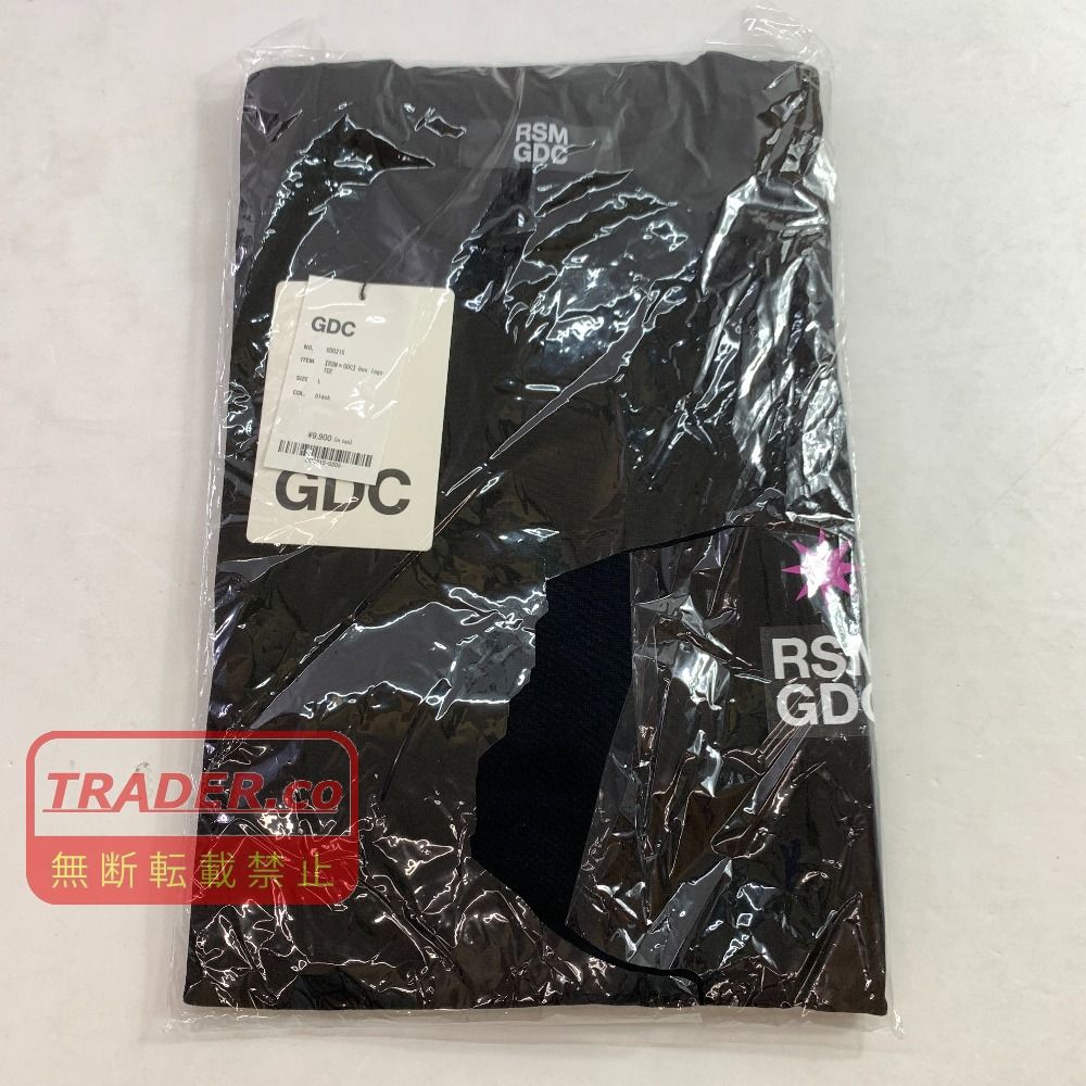 04w7164▽※【中古】RIP SLYMExGDC Box Log TEE GD0215 Lサイズ ブラック【八王子店】