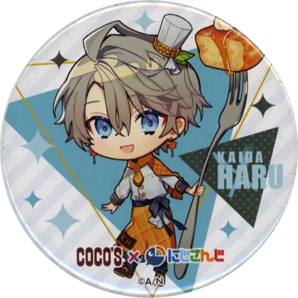 中古】バッジ・ビンズ [単品] 甲斐田晴(SD) ビッグ缶バッジ 「ココス