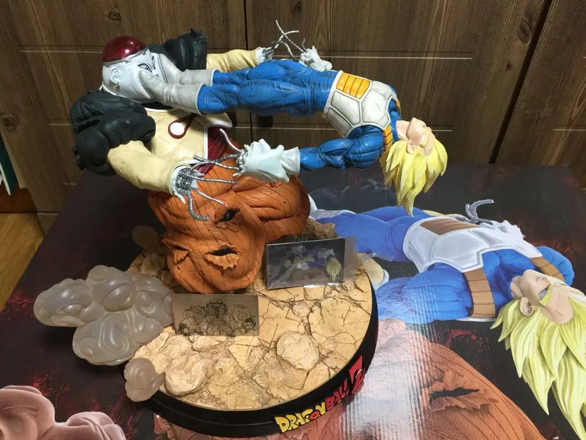 KD ドラゴンボール レジン 人造人間19号 vs 超サイヤ人ベジータ