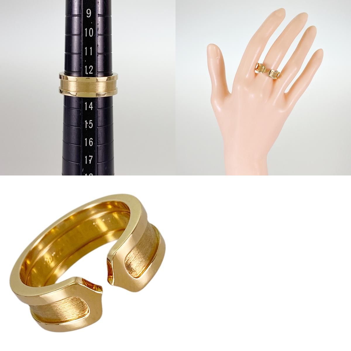 カルティエ Cartier C2 K18YG 13号(53) リング sss【中古】 - メルカリ