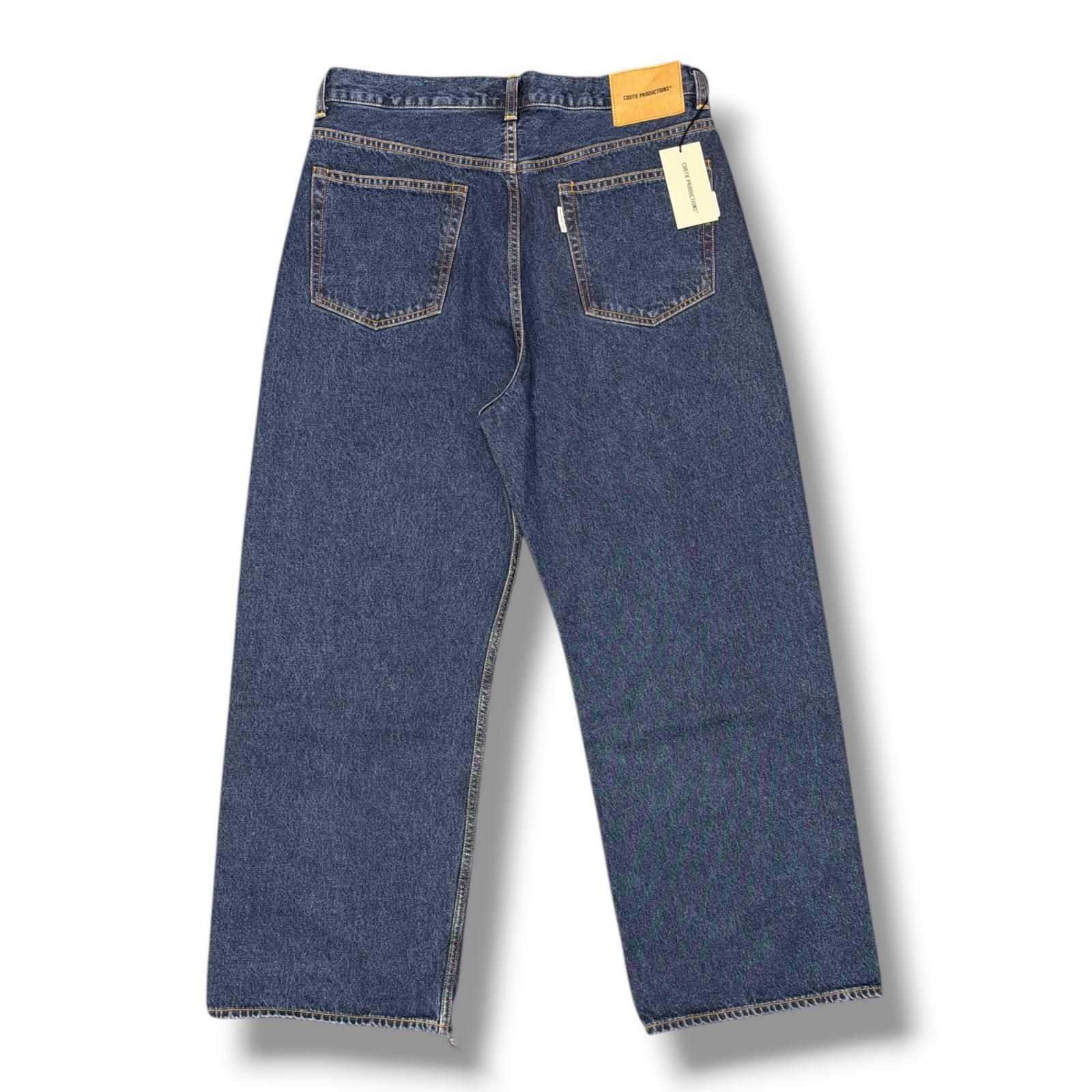 未使用 COOTIE 12.5oz Denim 5 Pocket Square Leg Pants 5ポケット
