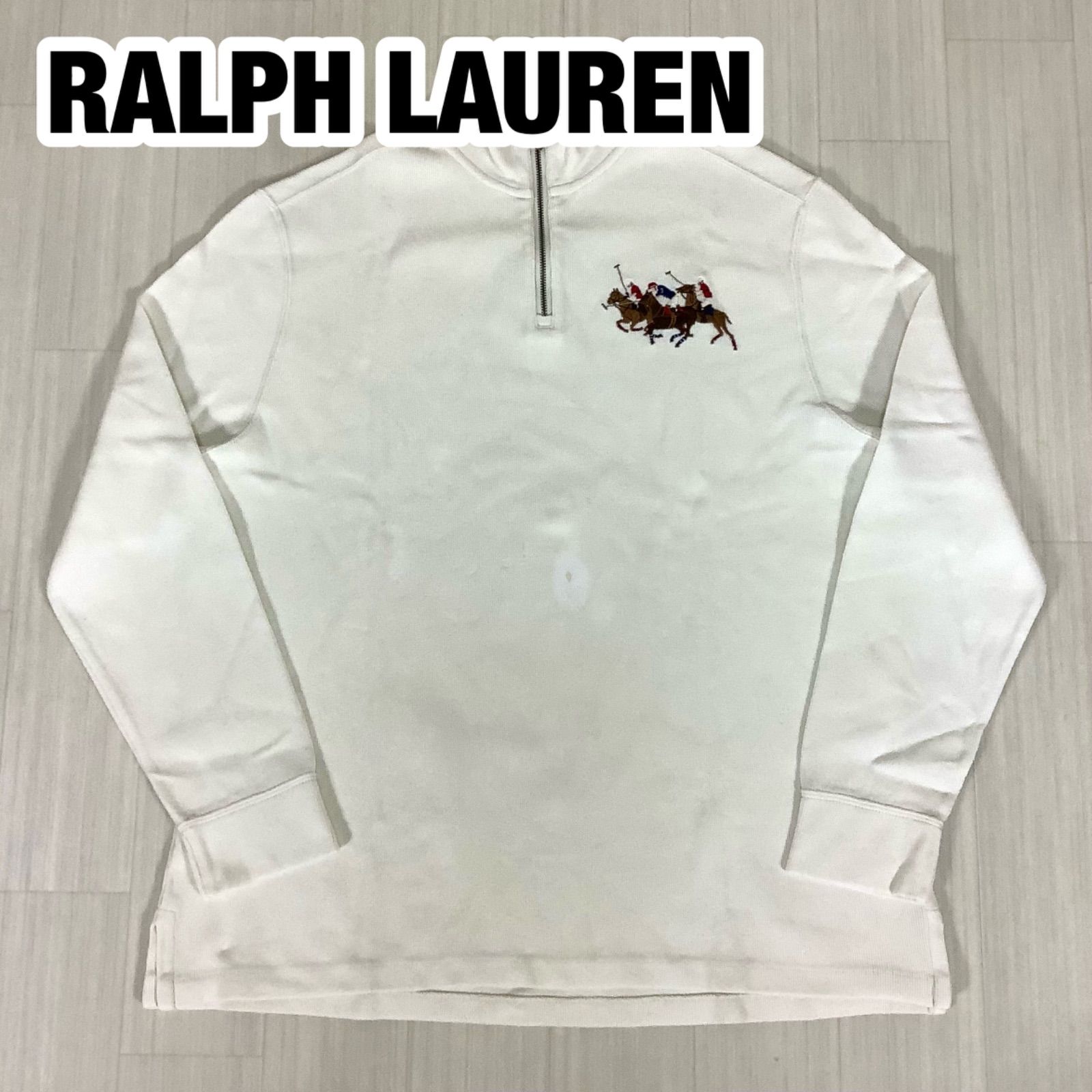 90s】POLO BY RALPH LAUREN ポロバイラルフローレン トリプルポニー
