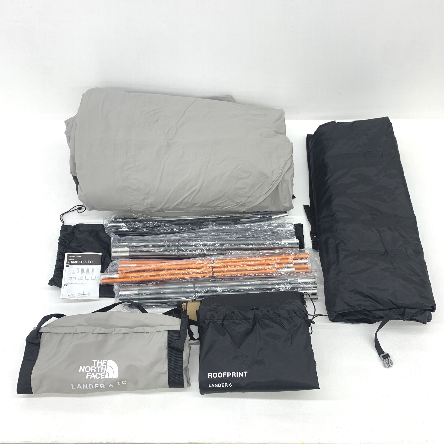 【★加古川物流】中古 訳あり THE NORTH FACE ノースフェイス LANDER 6 TC ランダー テント ６名 キャンプ..【430】