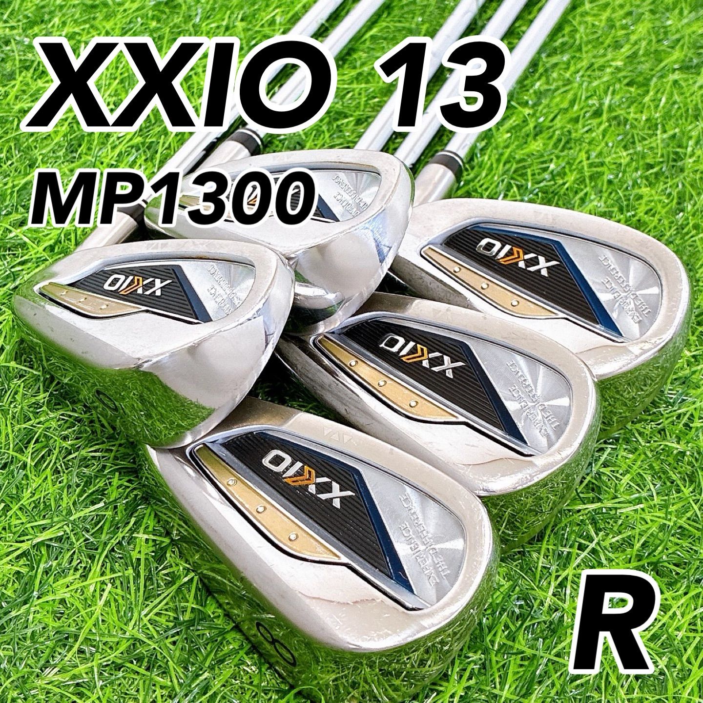 XXIO 13 MP1300 ゼクシオ メンズアイアン 5本セット R 高年式 右利き 