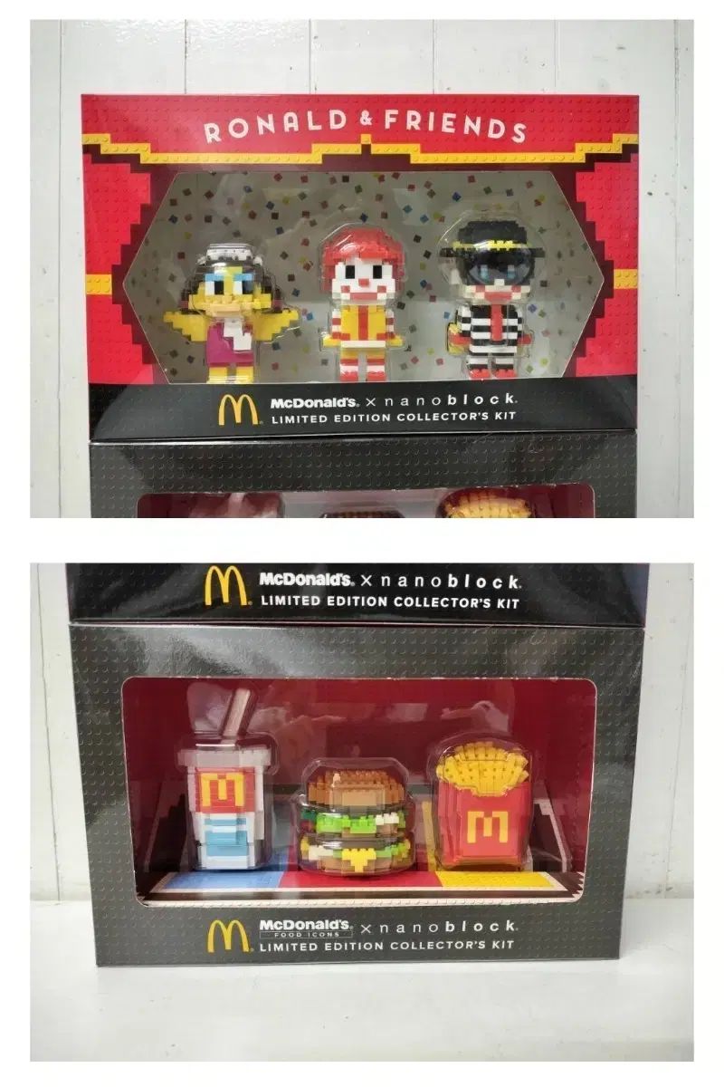 マクドナルド ロナルドアンドフレンズ ナノブロック限定モデル