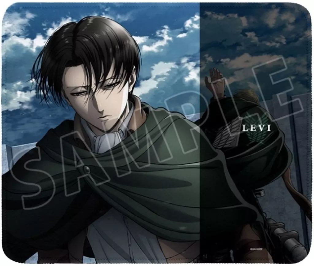 [Used] mouse pad Levi mouse pad “Attack on Titan”