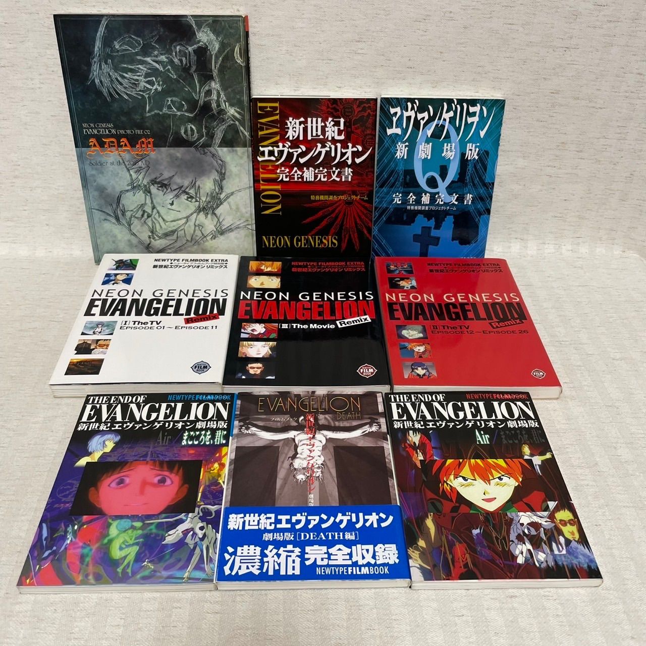 初版含む】新世紀エヴァンゲリオン 関連本 エヴァンゲリオンリミックス