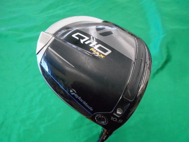 【中古】ドライバー テーラーメイド Qi10 MAX◆Tour AD VR-6(リシャフト品)◆S◆10.5[8290]