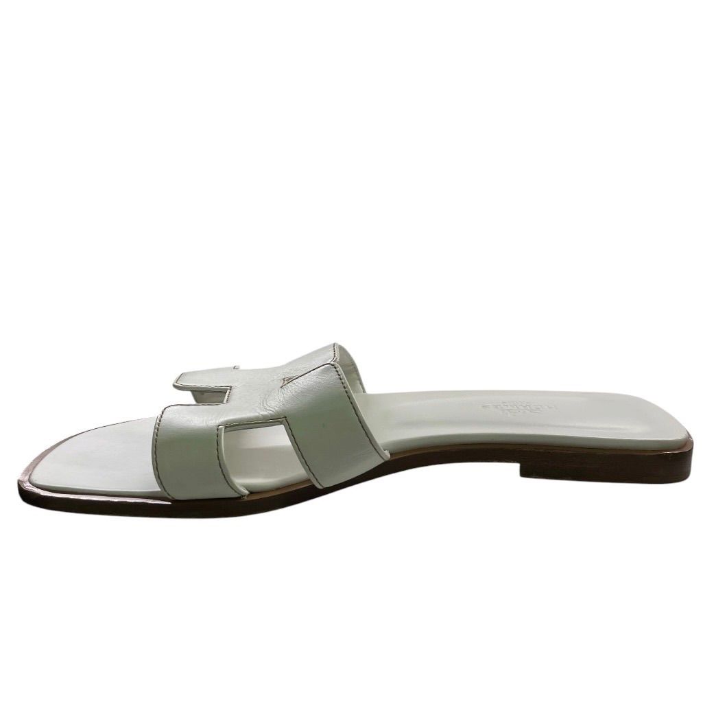 HERMES エルメス サンダル オラン Sandals Oran Blanc White H021056Z