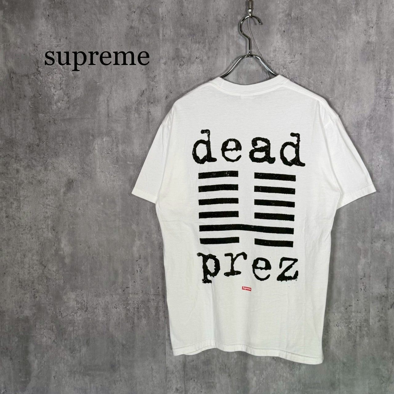 『supreme』シュプリーム（M）Supreme × dead prez Tee デッド・プレズ　Tシャツ