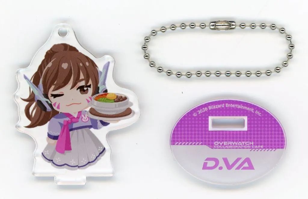 中古】キーホルダー D.Va(ミニキャラ) 「オーバーウォッチ2×eSPORTS