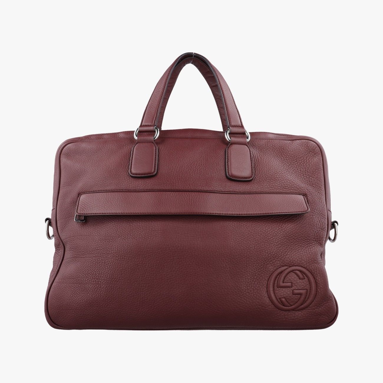 グッチGucciインターロッキングG ソーホー ビジネス ワインレッド レザー 322057 I014271194