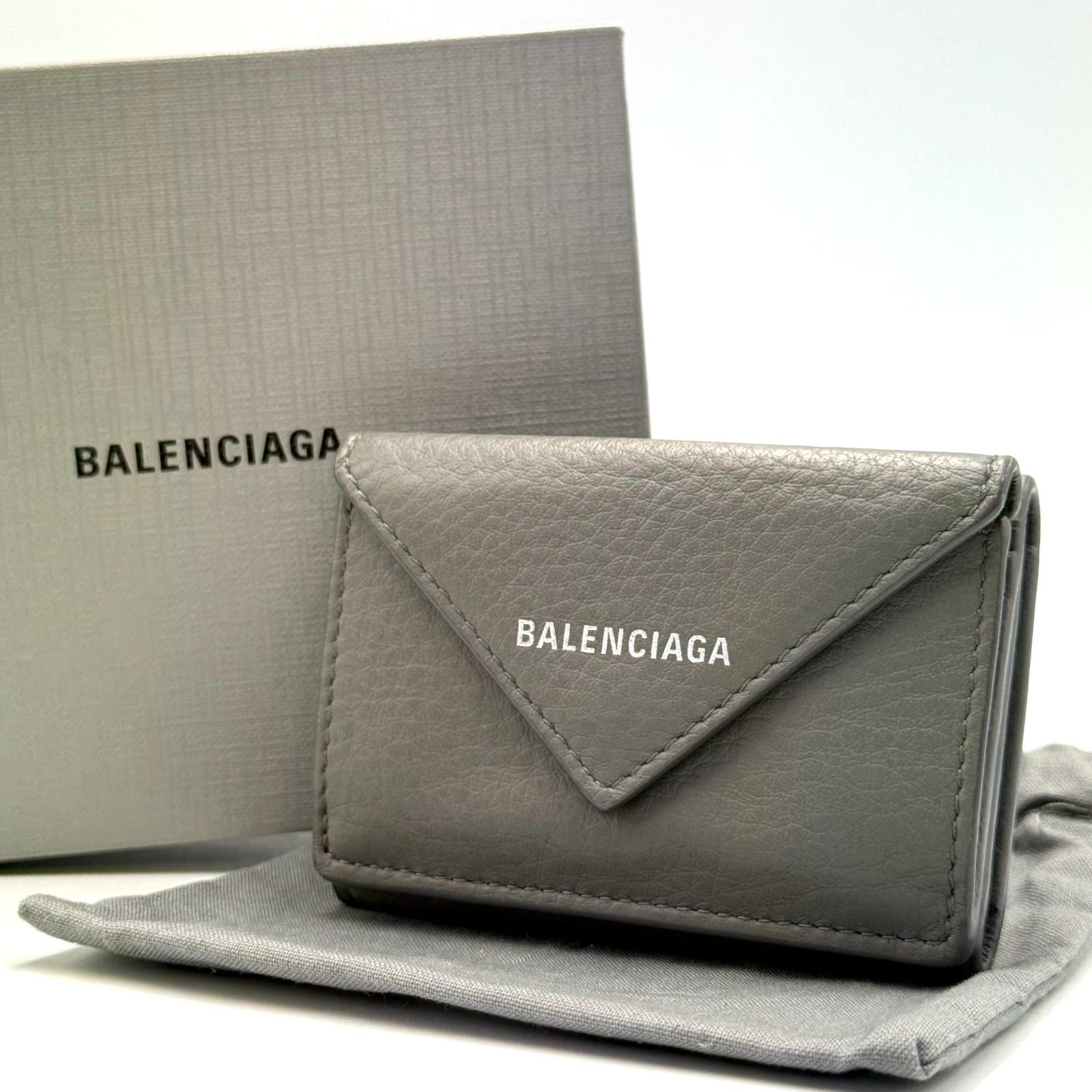 BALENCIAGAミニウォレット(グレー) バレンシアガ 【公式通販】