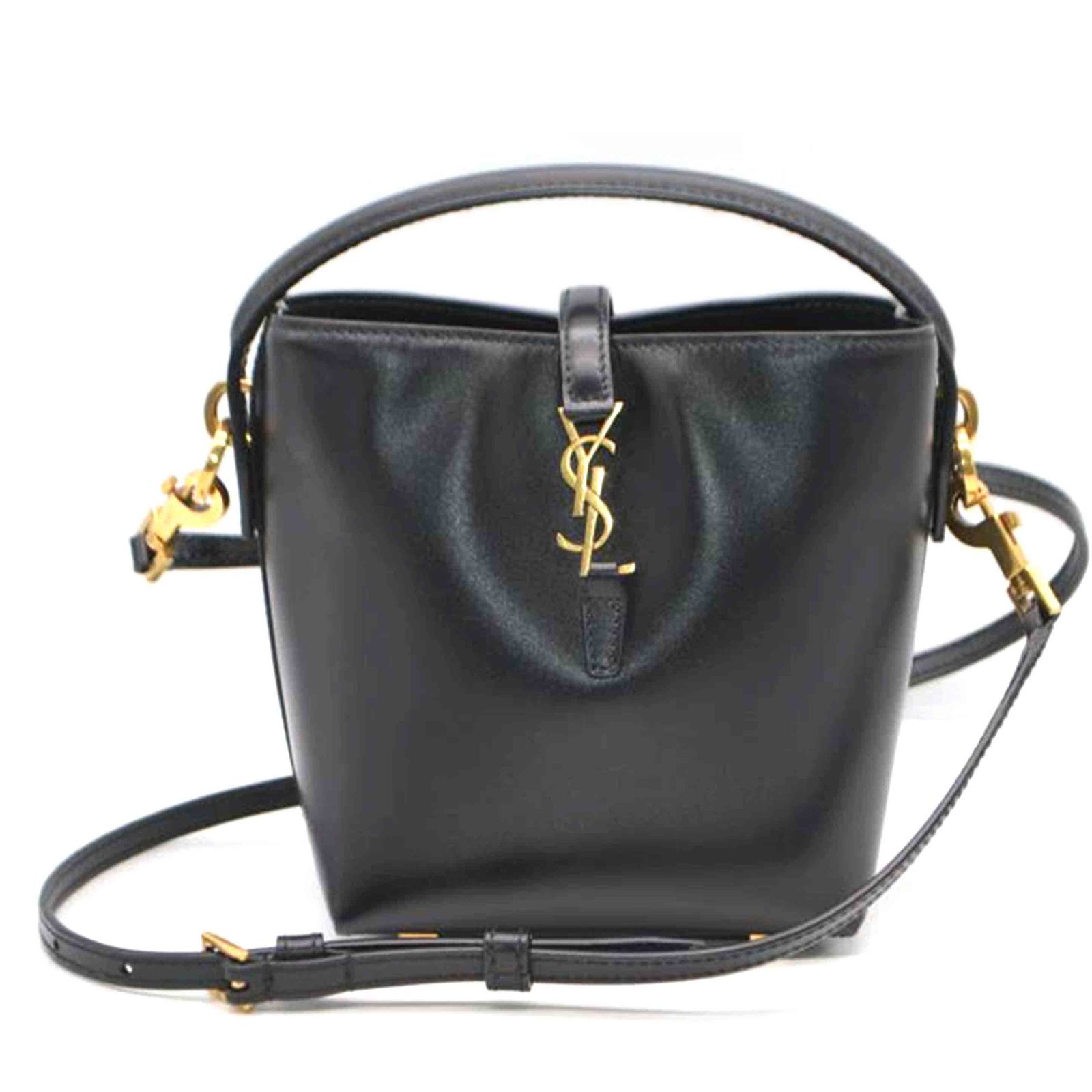 SAINT LAURENT LE37ミニ/カーフスキン/ノワール 765870 SAランク 89