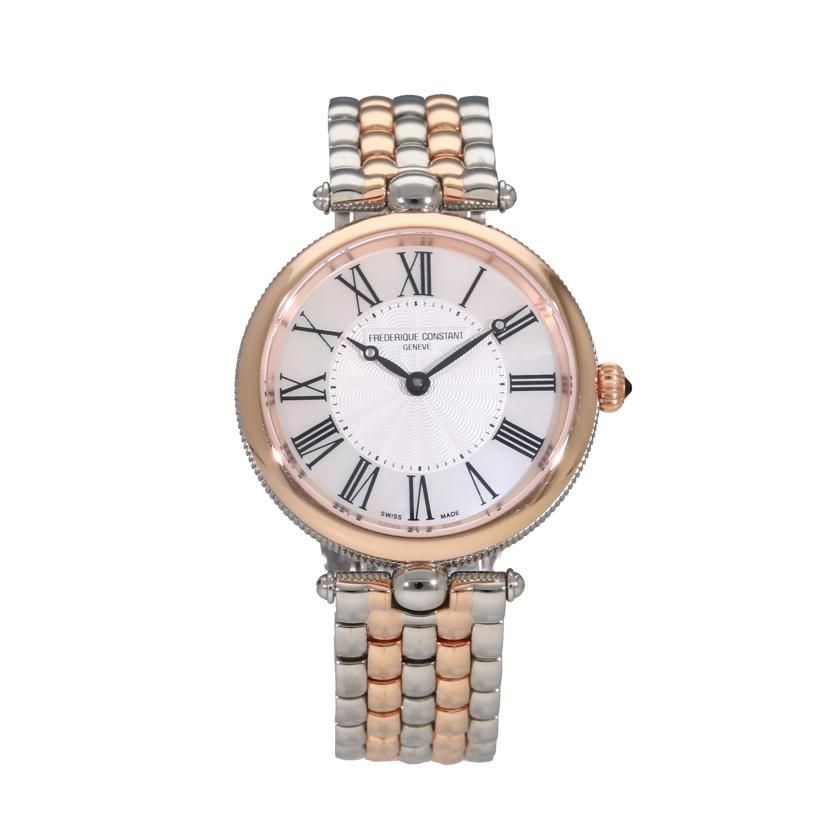 FREDRIQUE CONSTANT CLASSIC ART DECO/LADIES QZ FC-200MPW2AR2B AB RANK 93