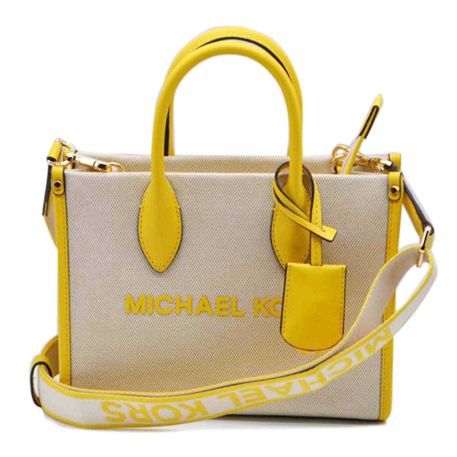 MICHAEL KORS ミレラ/ゴールデンイエロー 35S2G7ZT1C Sランク 89