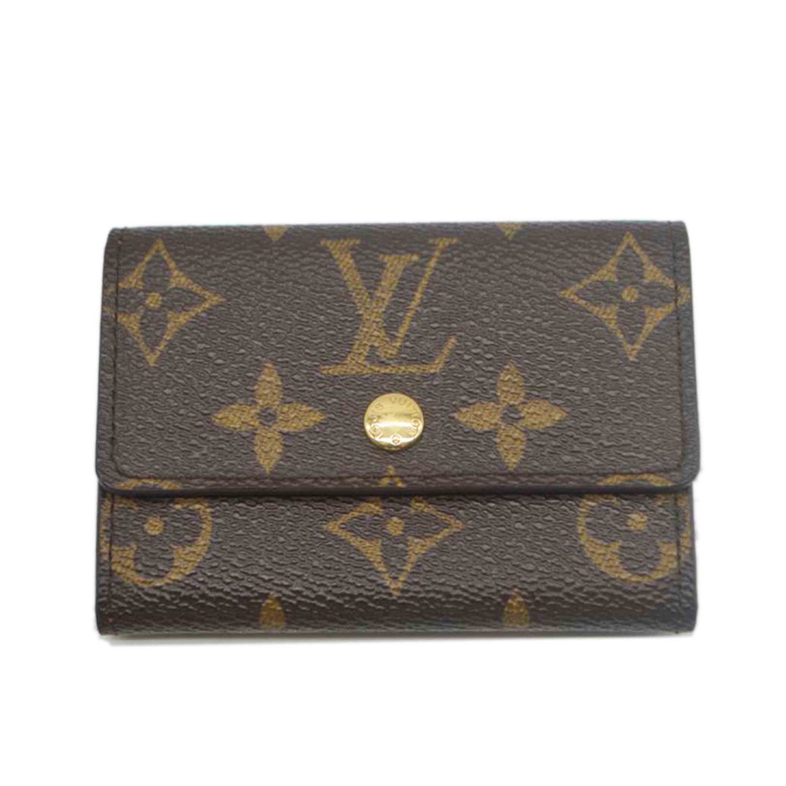 LOUIS VUITTON ポルトモネ・プラ/モノグラム M61930 ABランク 89