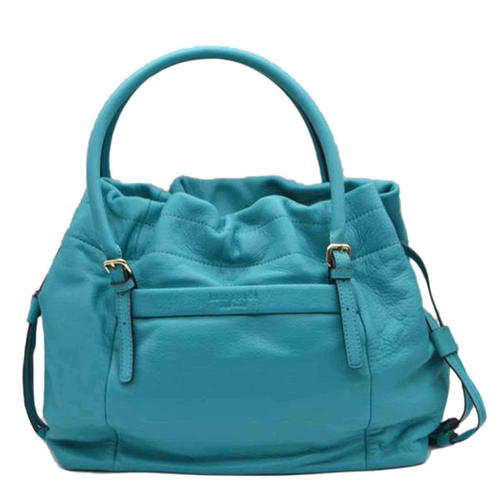 kate spade ウエストバリーシボレザーハンド/ターコイズブルー PXRU0977B Aランク 89