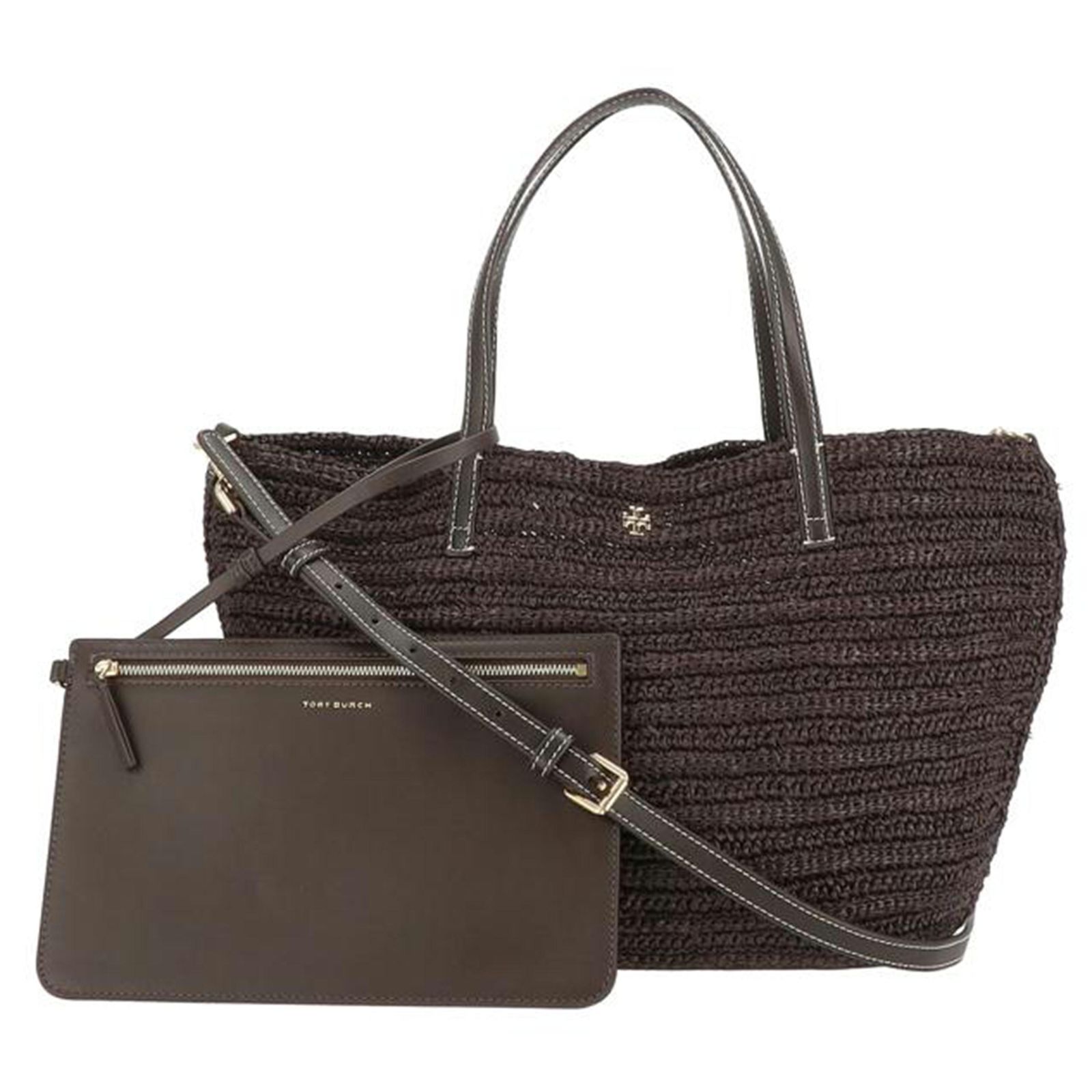 TORY BURCH 2WAYカゴハンドバッグ ABランク 94