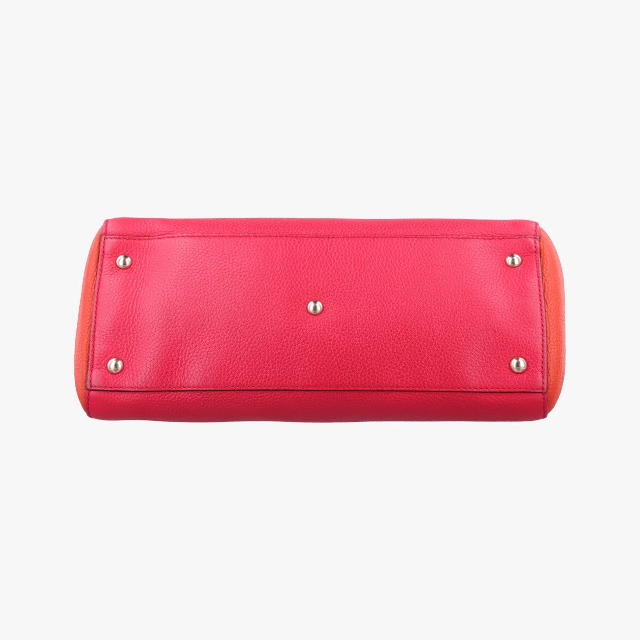 グッチGucciバンブーショッパー レッド×オレンジ レザー 323660