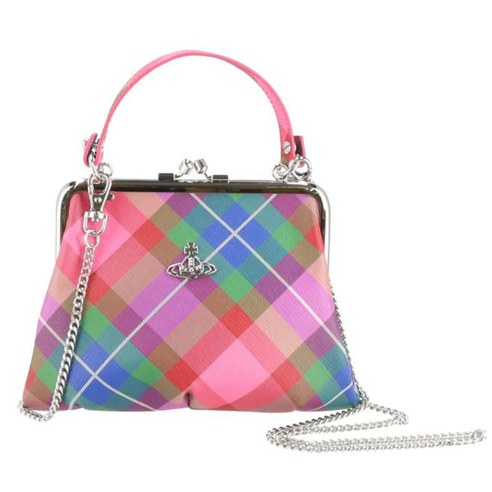 Vivienne Westwood がま口2WAYハンドバッグ Aランク 94
