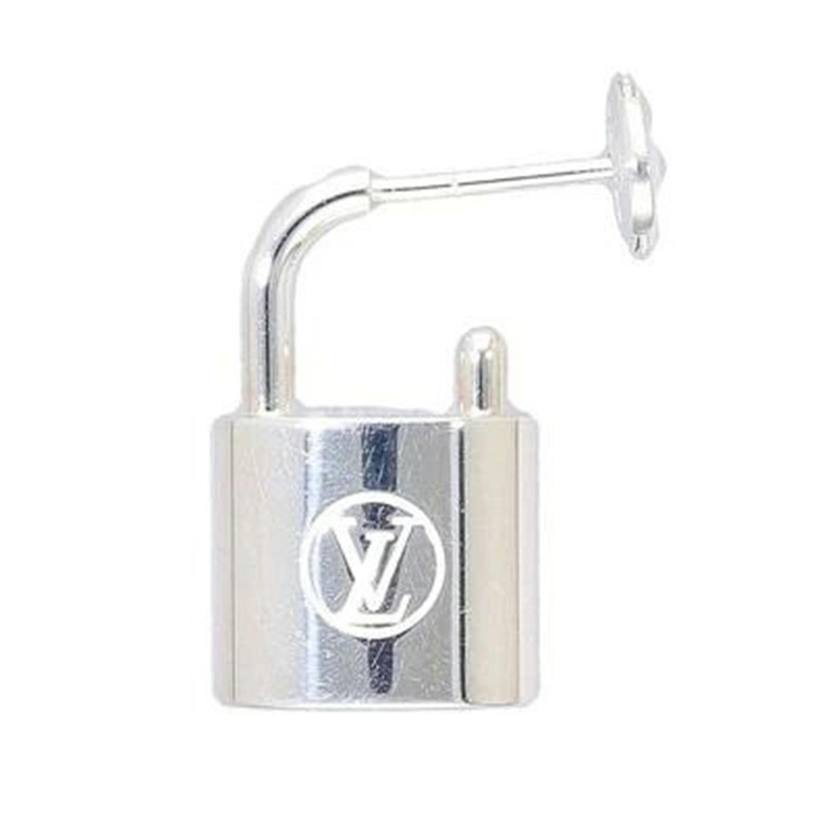 LOUIS VUITTON シルバーロックイット/ソロピアス Q16848 SAランク 91