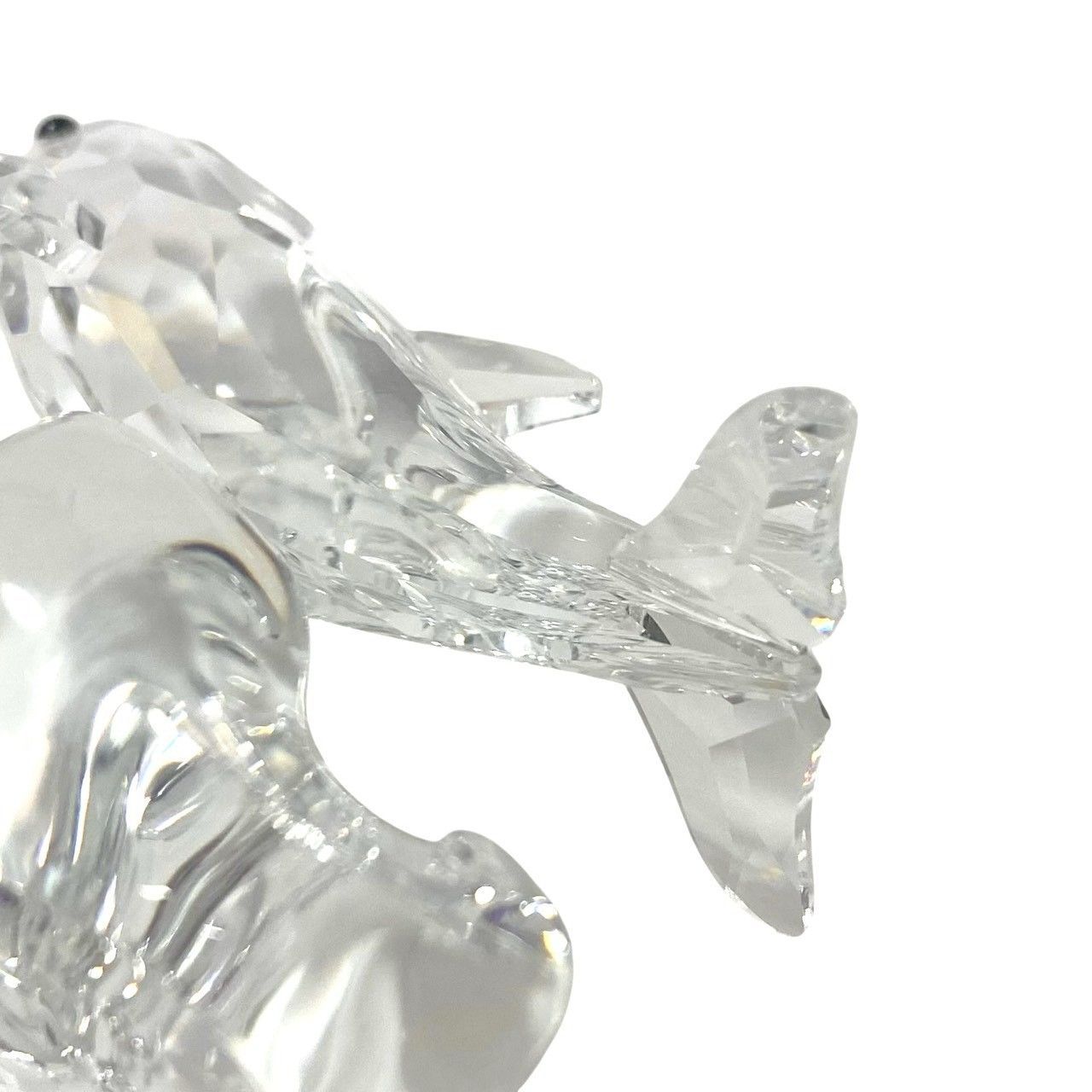Y【SWAROVSKI】ベビー ドルフィン クリスタル 678507 イルカの赤ちゃん