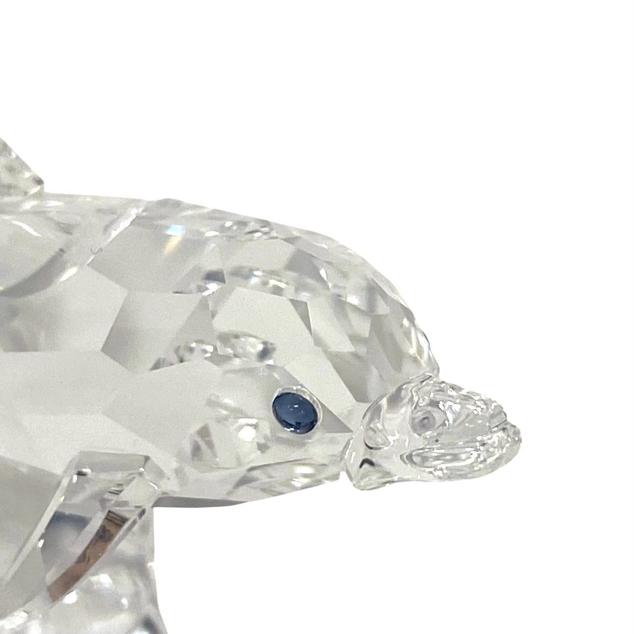 Y【SWAROVSKI】ベビー ドルフィン クリスタル 678507 イルカの赤ちゃん