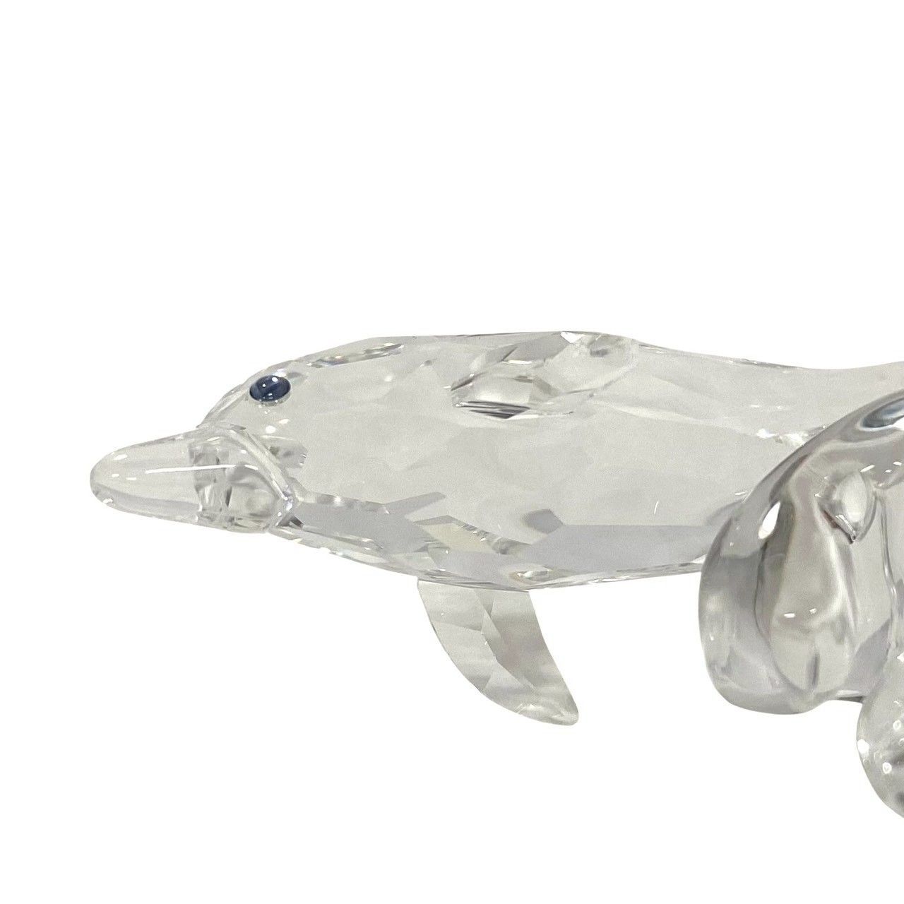 Y【SWAROVSKI】ベビー ドルフィン クリスタル 678507 イルカの赤ちゃん