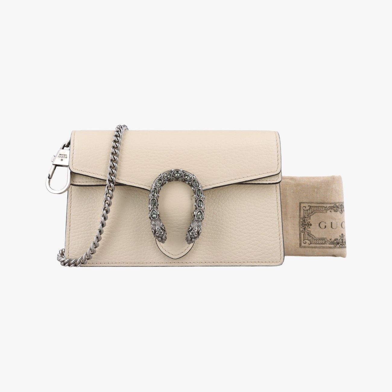 グッチGucciディオニュソス ホワイト レザー 476432