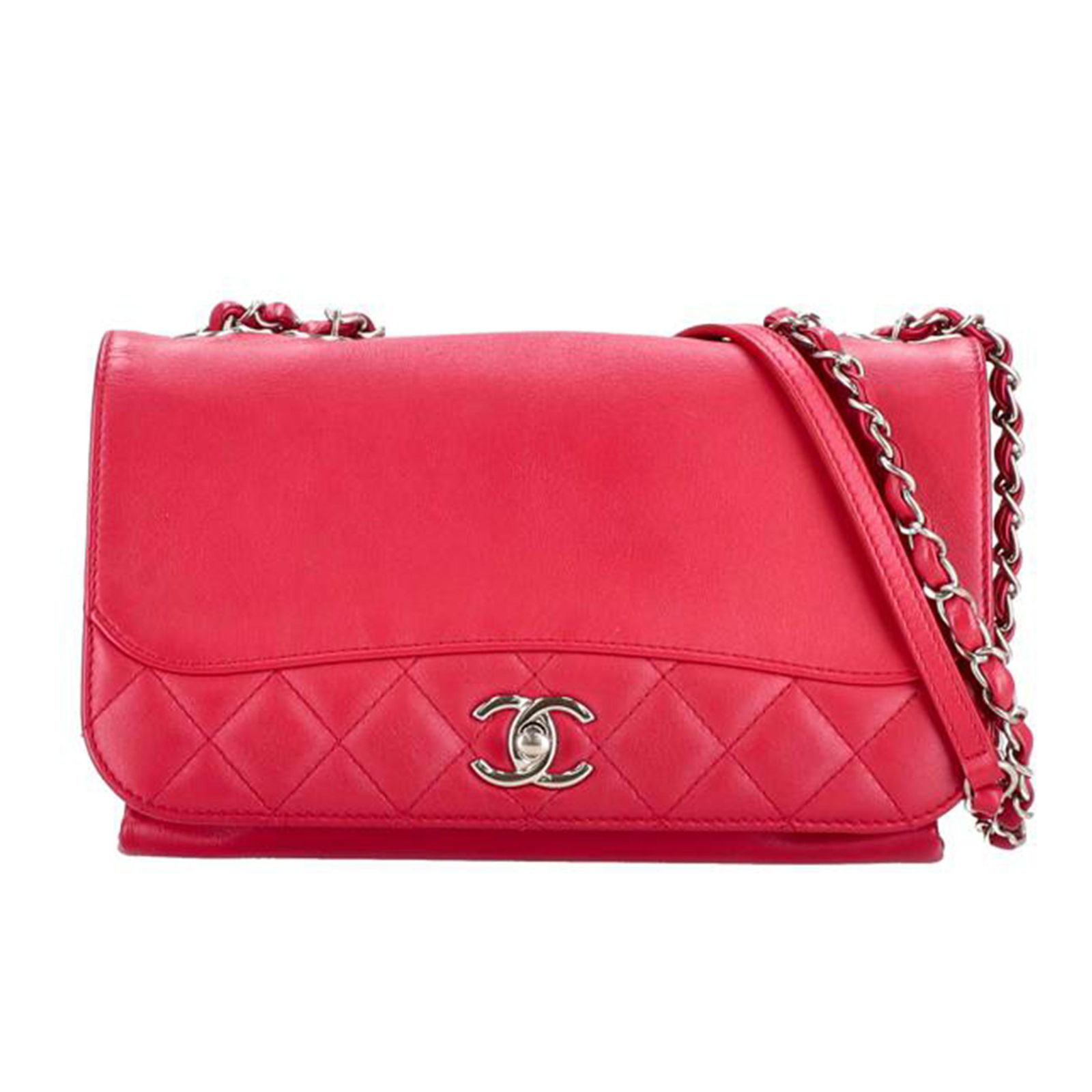 CHANEL ダブルフラップチェーンショルダーバッグ Aランク 91