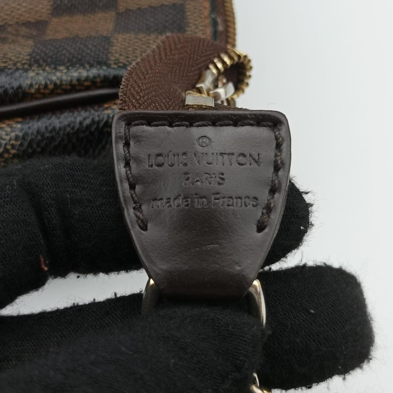 ルイヴィトンLouis Vuittonエヴァ エベヌ ダミエキャンバス N55213 