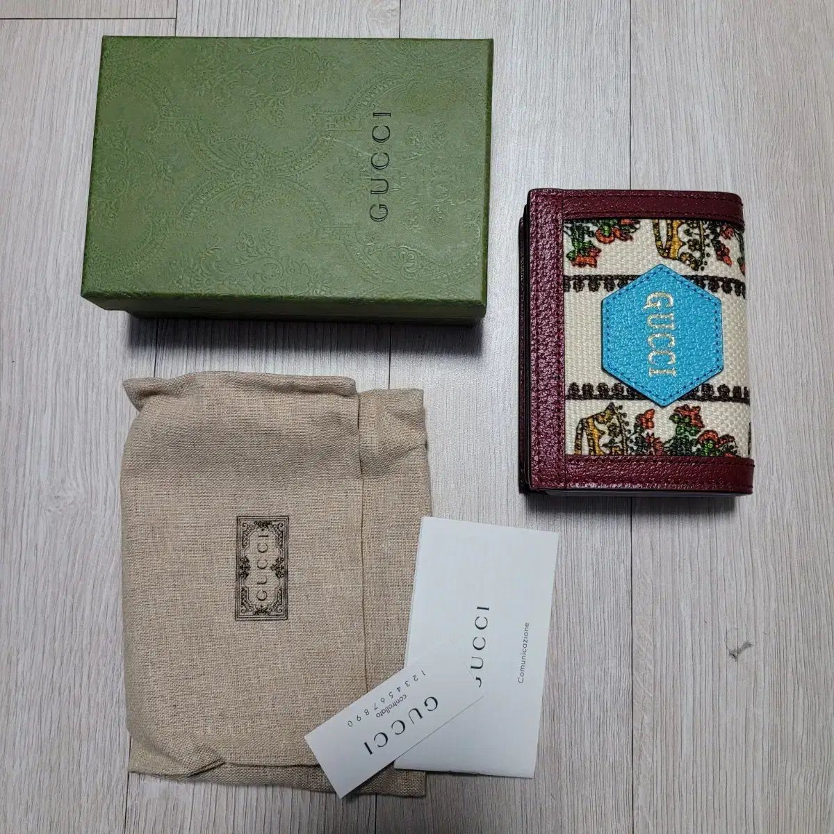 正規品 グッチ 財布 100周年 フルセット