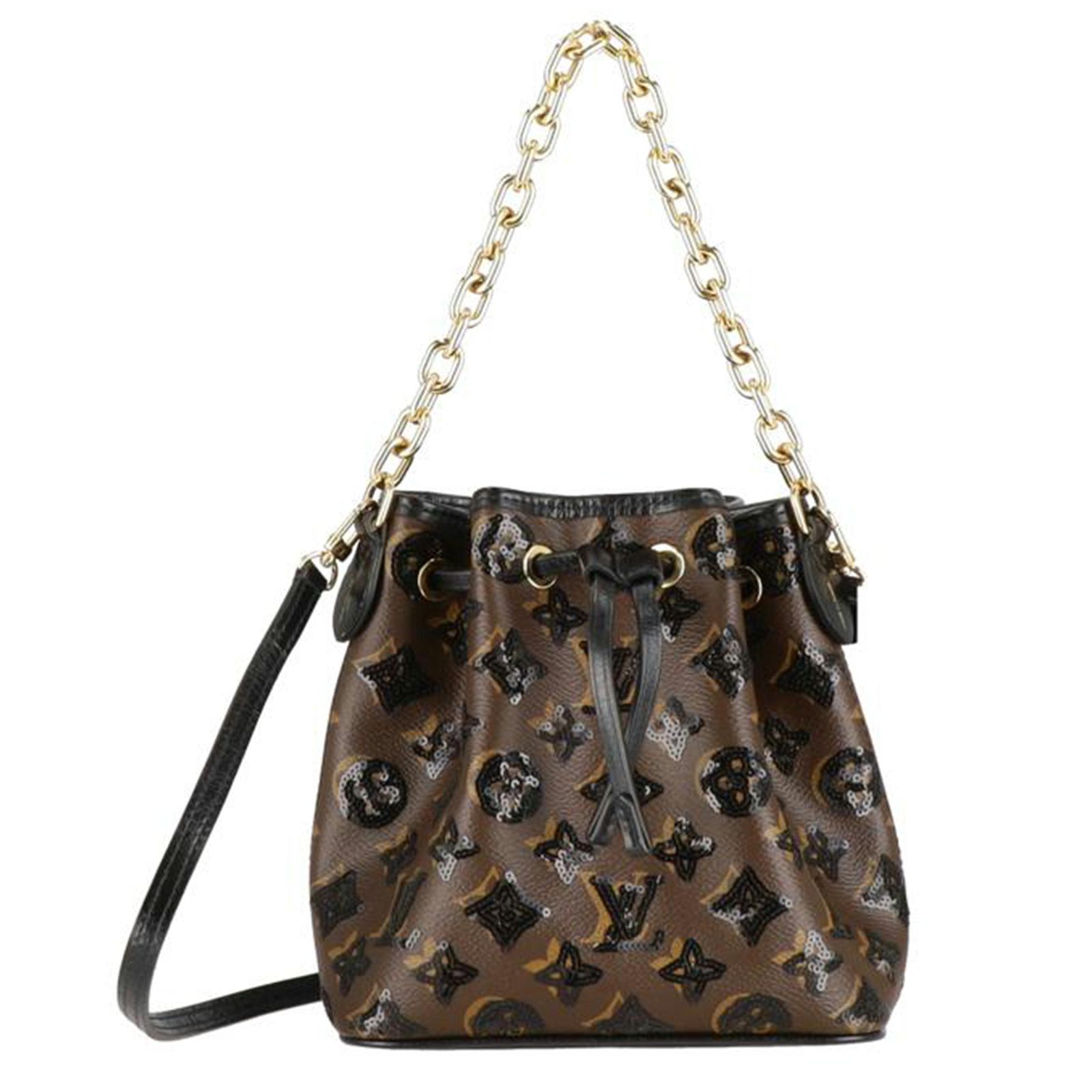 LOUIS VUITTON ノエBB/モノグラムスパンコール M26284 Aランク 91