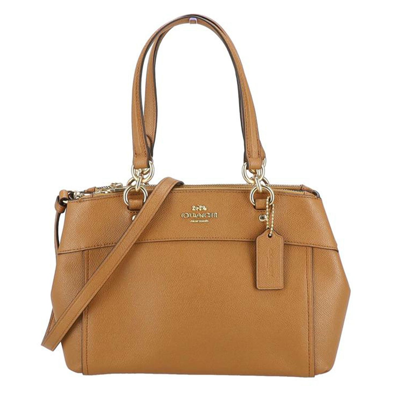 COACH ミニブルック キャリーオール2WAYハンドバッグ F25395 ABランク 85