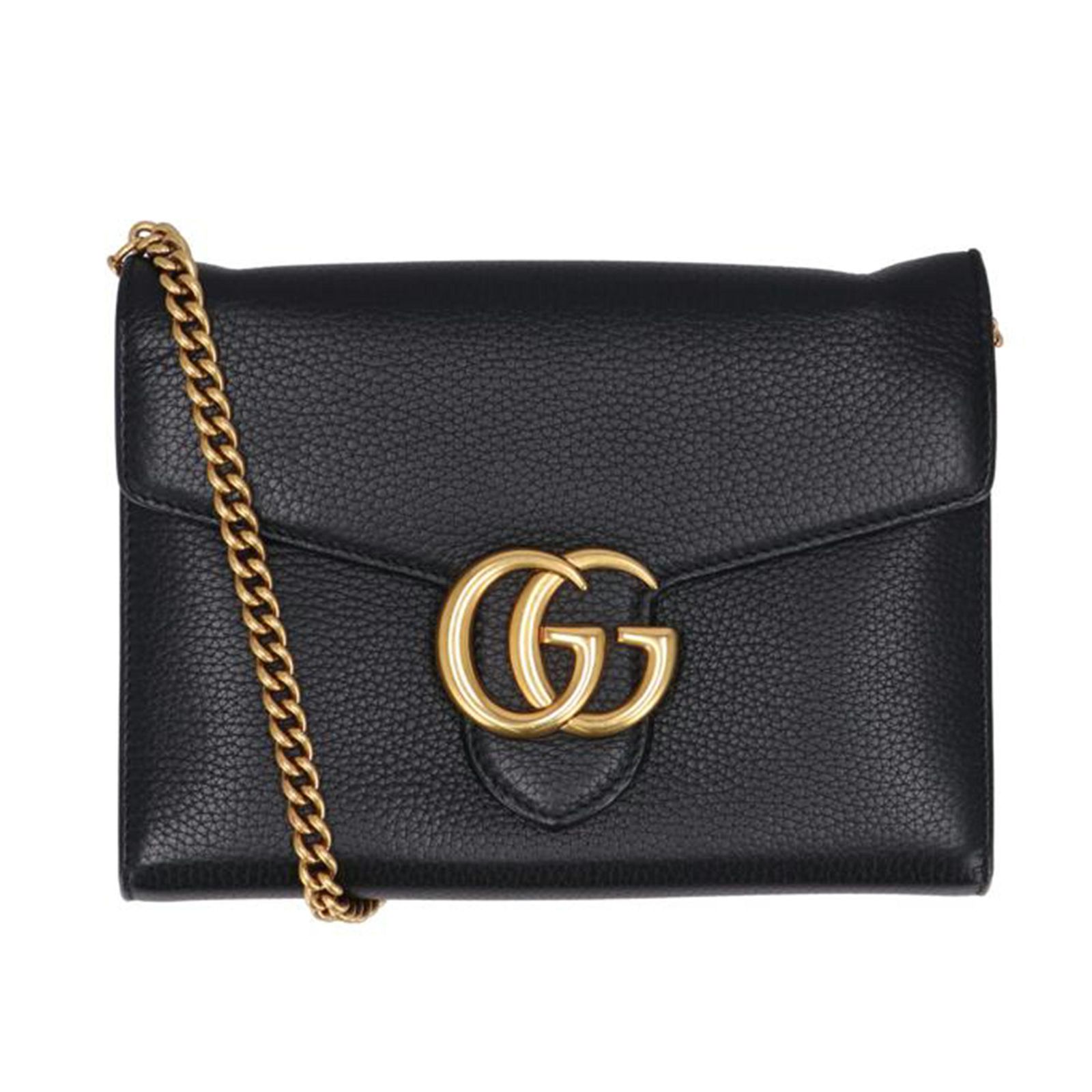 GUCCI GGマーモントチェーンショルダー 401232 Aランク 91