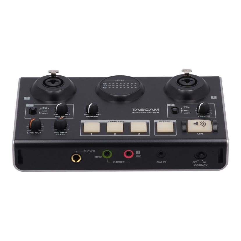 TASCAM オーディオインターフェース/MiNiSTUDIO CREATOR US-42B B