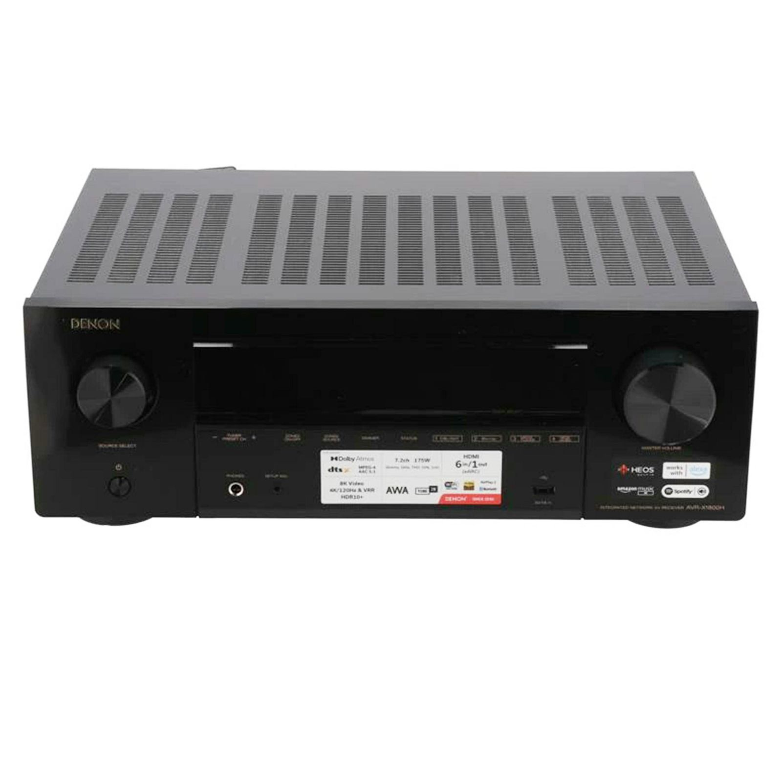 DENON AVアンプ AVR-X1800H-K ABランク 70 38,935円