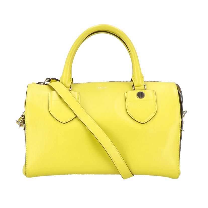 BALLY Bloom MD/2WAYショルダーバッグ/イエロー ABランク 06