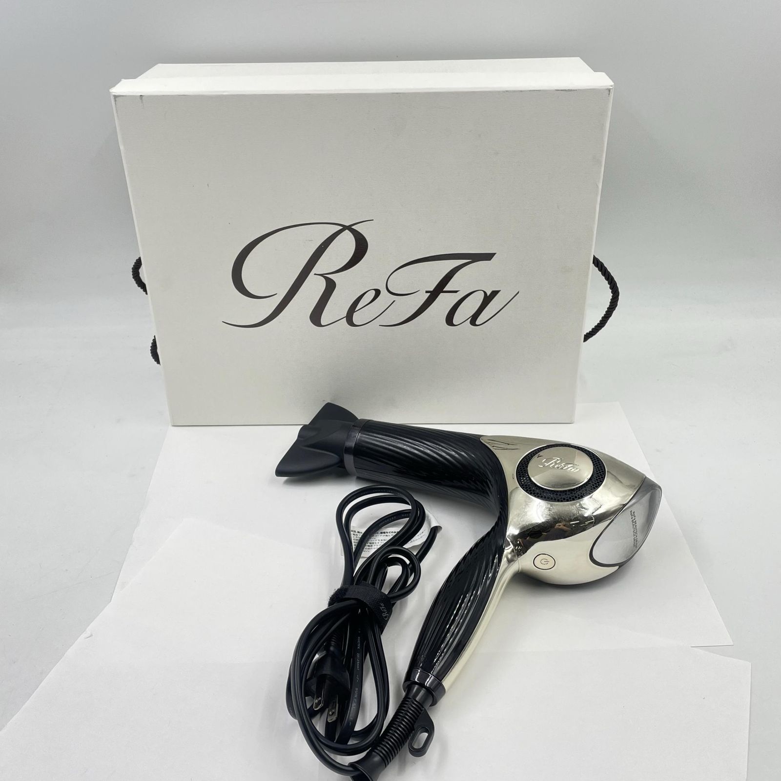 ReFa リファ ヘアドライヤー BEAUTECH RE-AB03A 理美容家電 ユニセックス ブラック 中古【通⚪︎】