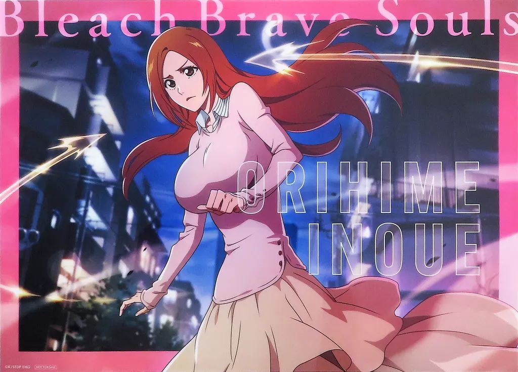 中古】クリアポスター A3クリアポスター 井上織姫 「BLEACH-ブリーチ