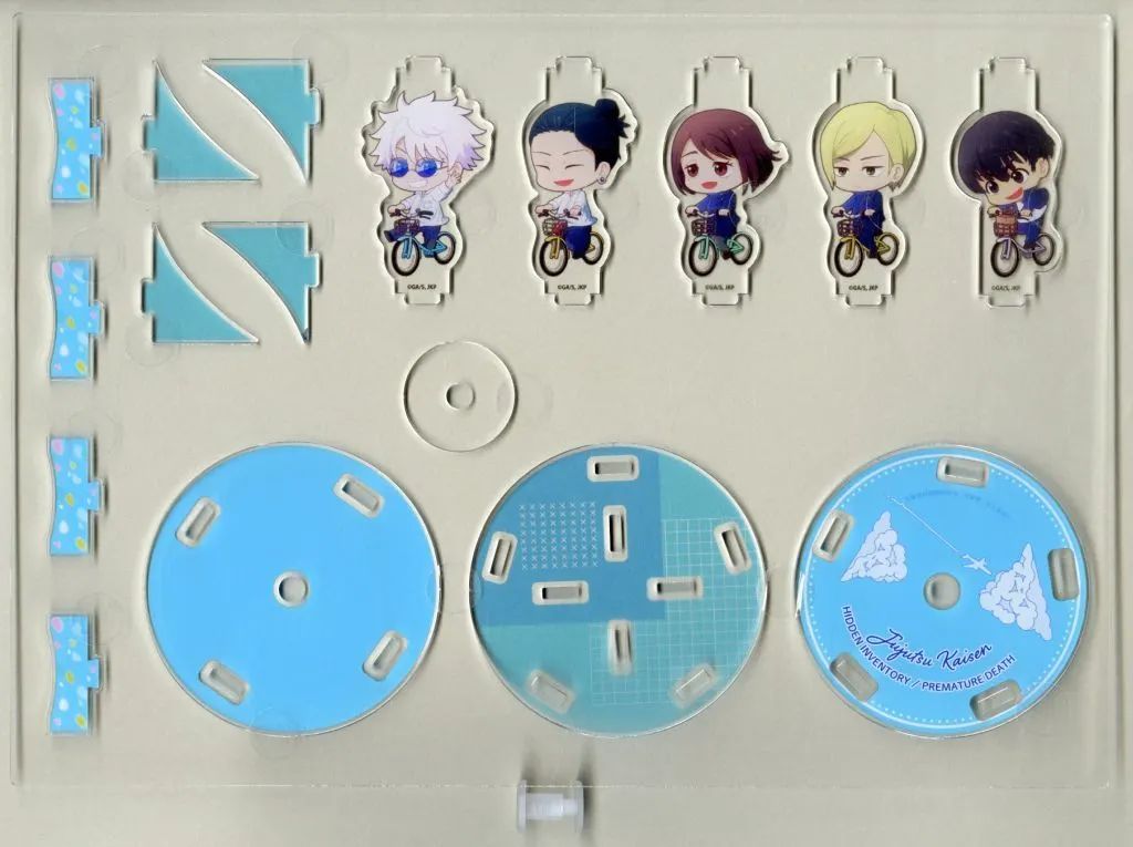 中古】アクリルスタンド・アクリルパネル 集合 回転アクリルジオラマ