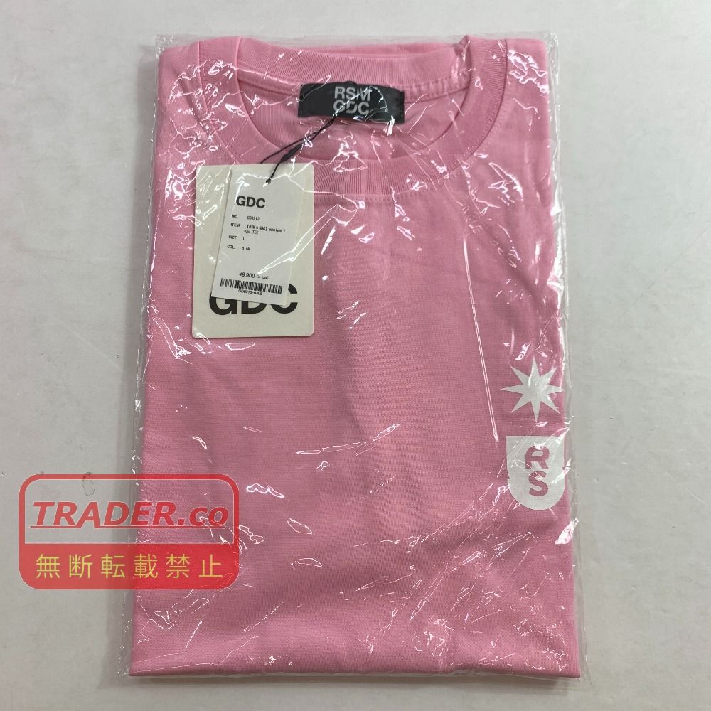 04w7168▽※【中古】RIP SLYMEｘGDC Emblem Logo TEE GD0213 Lサイズ ピンク【八王子店】