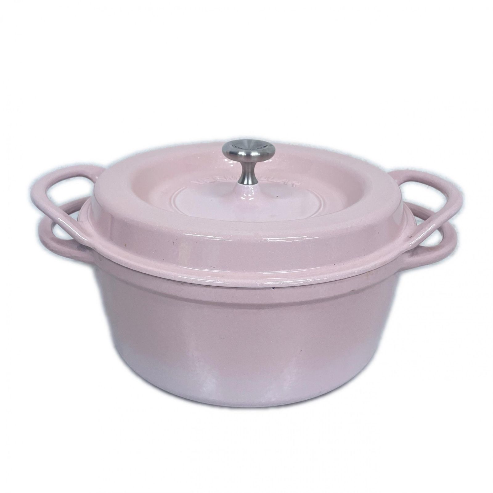 VERMICULAR バーミキュラ 無水鍋 22cmフライパン 陶器 ピンク 中古